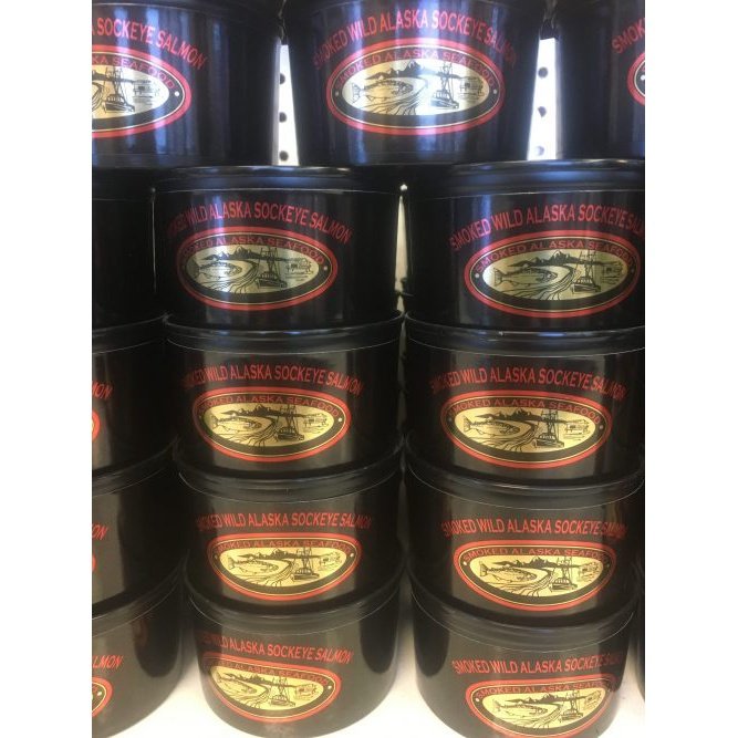 Smoked Sockeye Cans 24 Pack