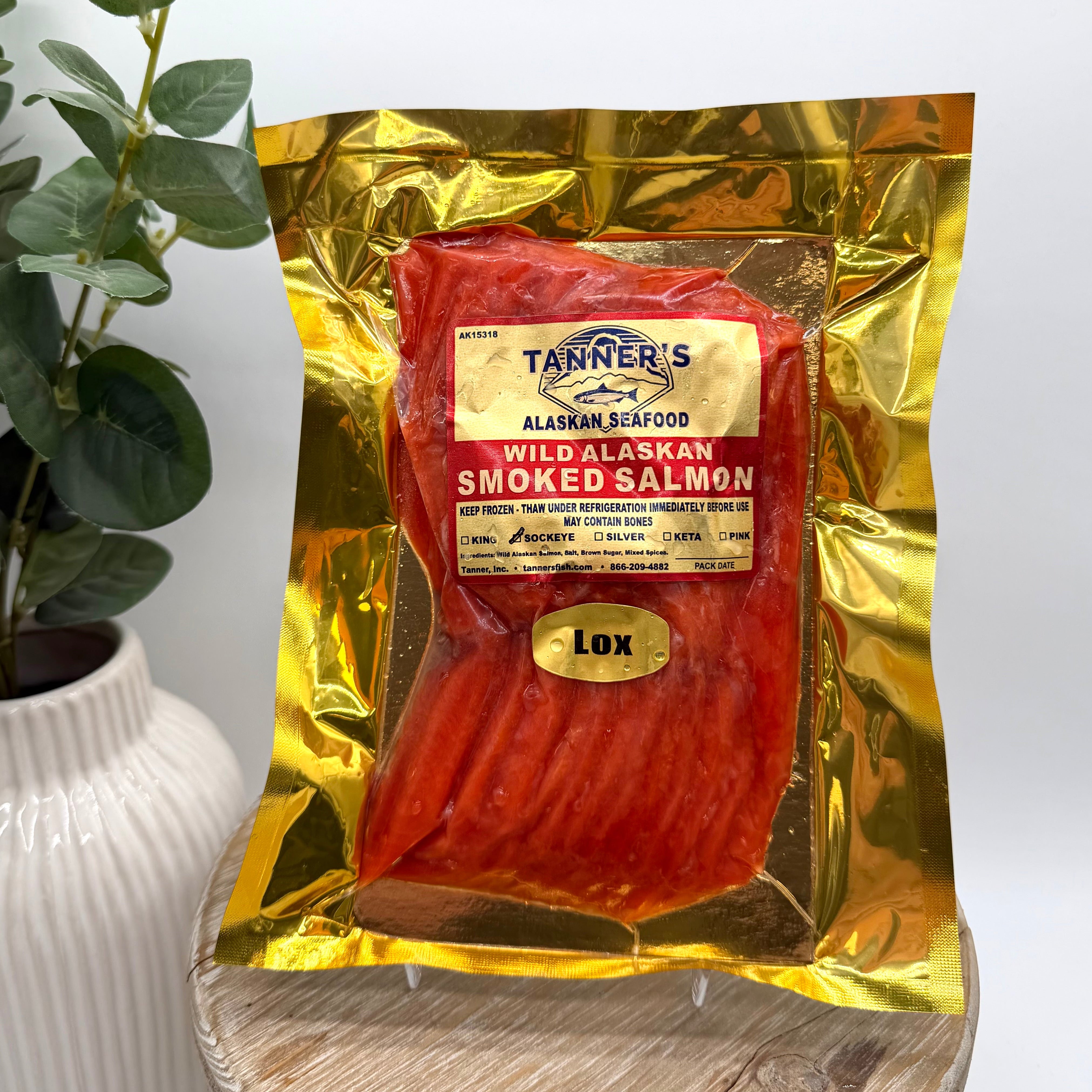 Nova Lox 8oz - Tanner's Alaskan Seafood