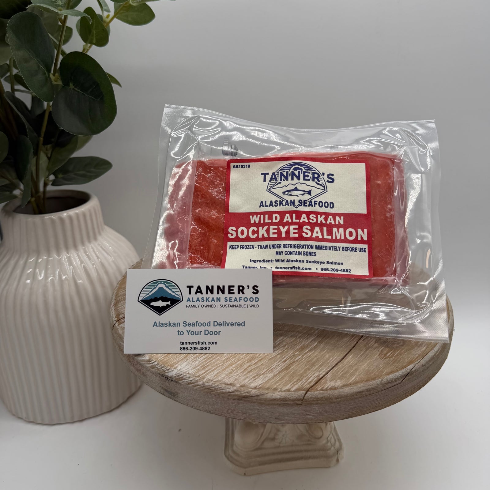 Alaskan Sockeye Salmon Premium Portions
