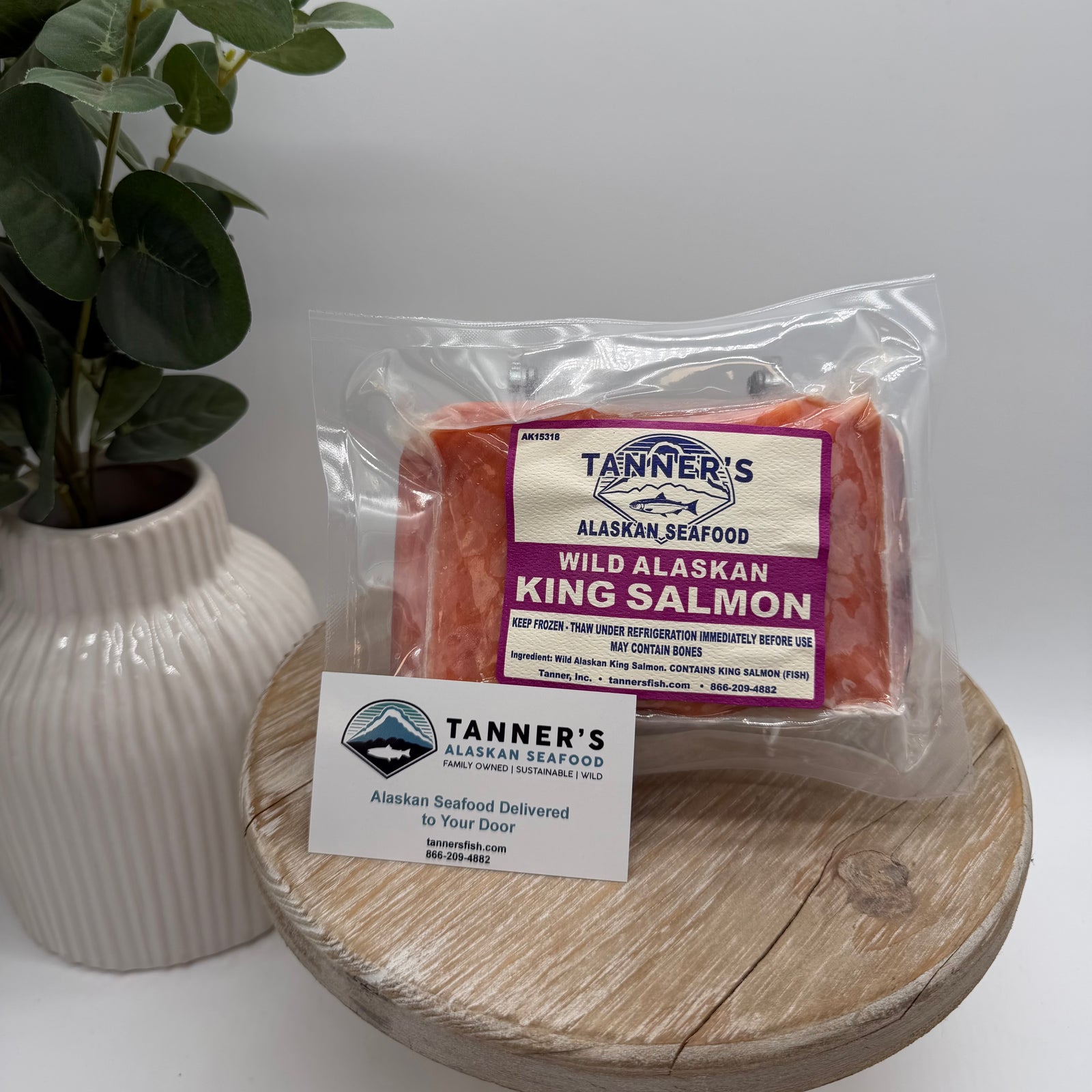 Alaskan King Salmon Premium Portions