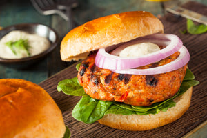 Alaskan Salmon Burger