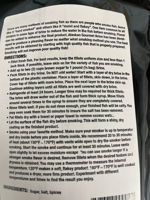 Alaskan Gourmet Fish Brine
