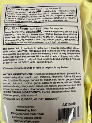 Gourmet Seafood Batter Coconut