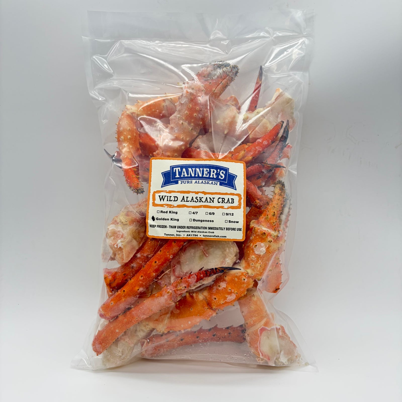 Broken Golden King Crab