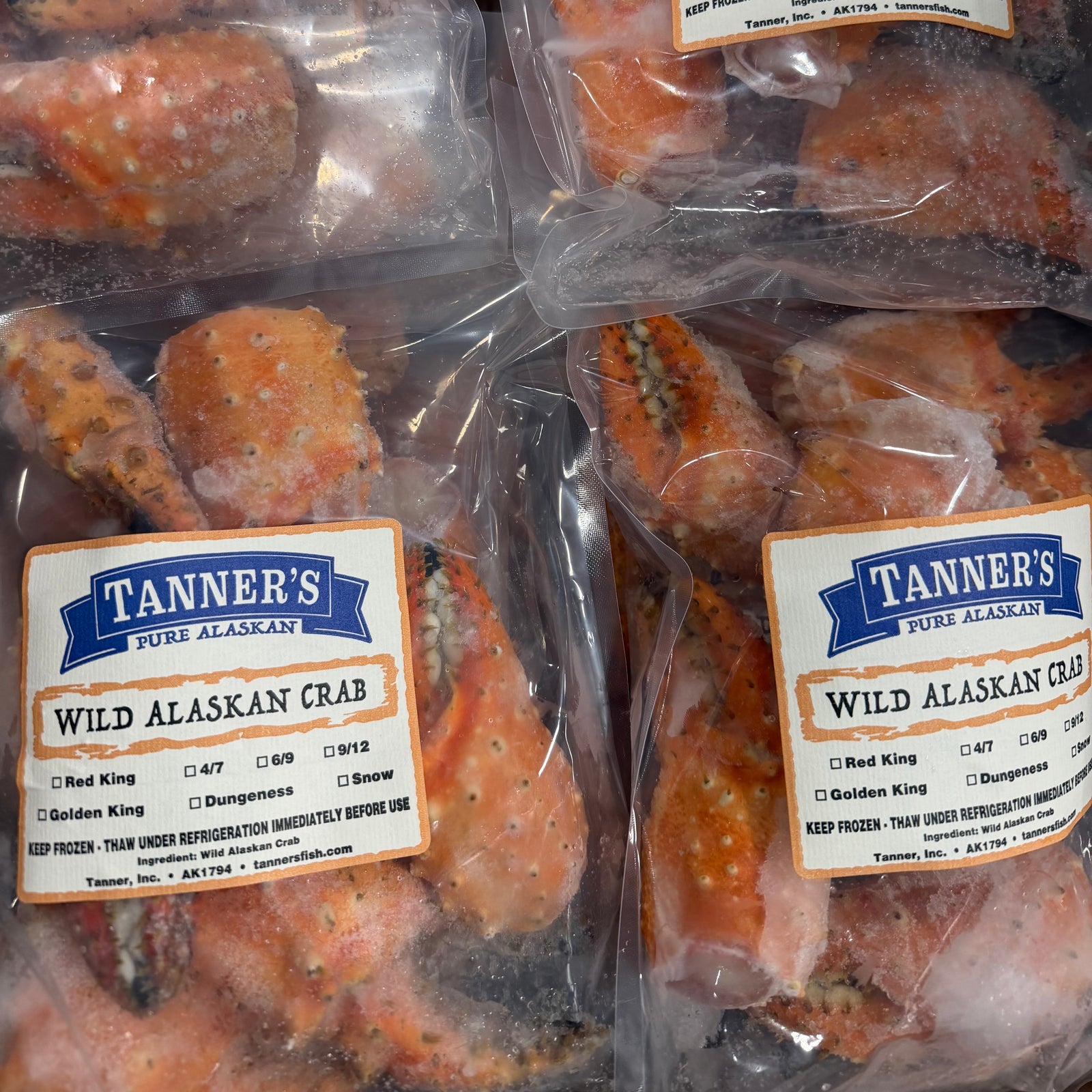 Golden King Crab Broiler Claws