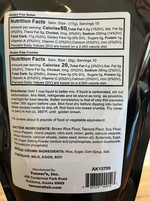 Gourmet Seafood Batter Gluten Free Original