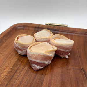 Wild Scallops Wrapped in Bacon
