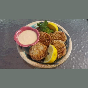 Alaskan Sockeye Salmon Cakes