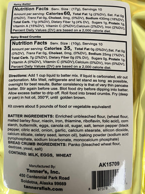 Gourmet Seafood Batter Spicy Flavor