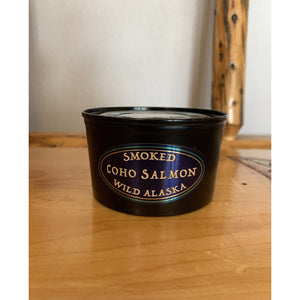 Smoked Silver (Coho) Salmon Cans 8 pack