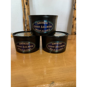 Smoked Silver (Coho) Salmon Cans 12 pack