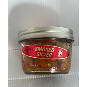 Gourmet Jarred Smoked Jalapeno Coho Salmon 12 Pack