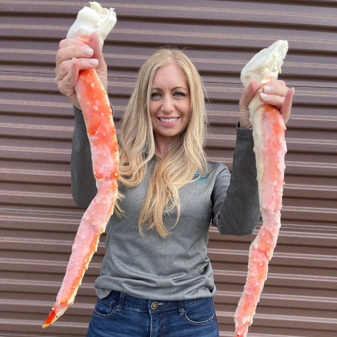 Giant Alaskan King Crab Legs by the pound Tanner's Alaskan Seafood