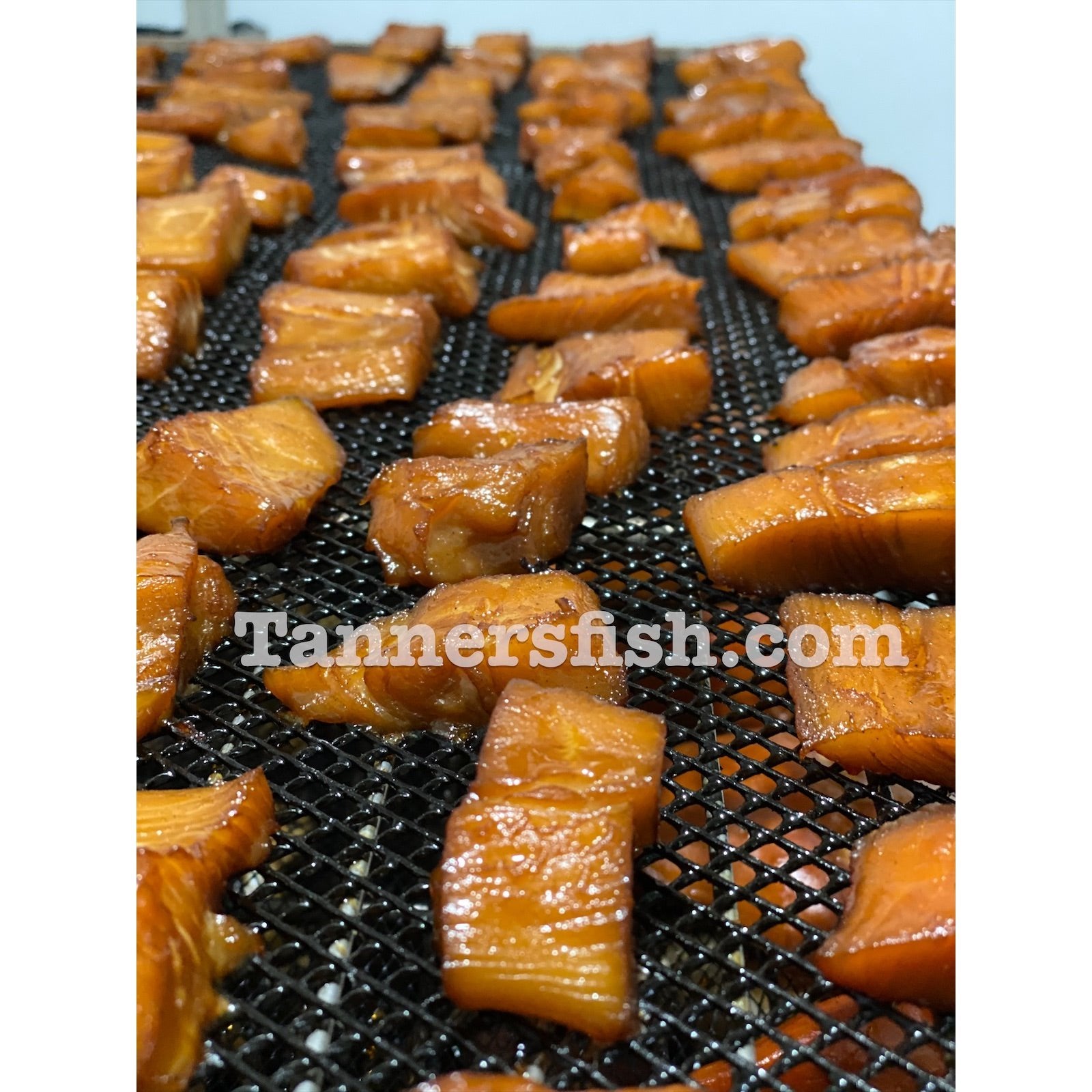 Smoked Candied Halibut Pieces