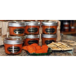 Gourmet Jarred Smoked Sockeye Salmon 2 Pack